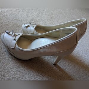 ROCKPORT adiPRENE by adidas Platform Heels, Cream, Wmn Sz 9, EUC!!!